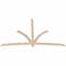 Ekena Millwork Davenport Smooth Timber Gable Bracket, Douglas Fir, 96"W x 60"H x 1 1/2"D x 3 1/2"F, 15/12 Pitch GBW096X60X0204DAV00SDF - alternate 3